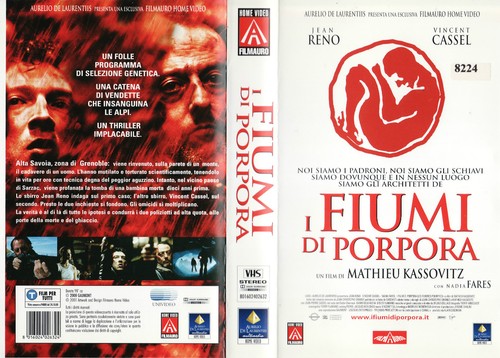 Fiumi porpora vhs - i,