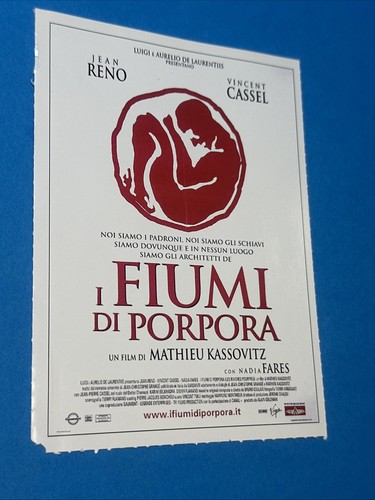 Fiumi porpora poster - i,