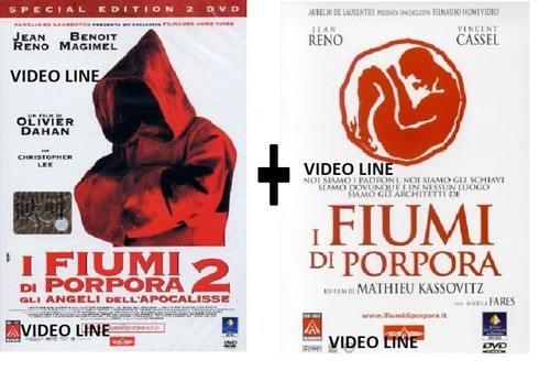 Dvd fiumi porpora 2 - dvd, (3